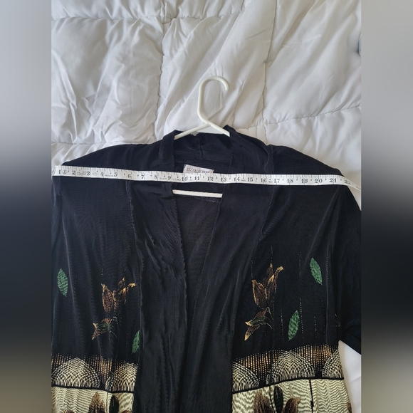 Ls collections by sunu open front size L gold  flowers design. - Picture 12 of 13